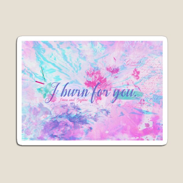 Aperçu de l'œuvre I burn for you - Bridgerton créée et vendue par Bloom-of-May.