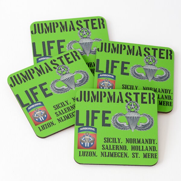 Item preview, Jumpmaster Life Drop Zones of Fort Bragg designed and sold by 82AllAmerican.