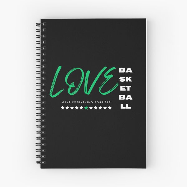 Item preview, Love basketball green, make everything possible designed and sold by Grafixfun.