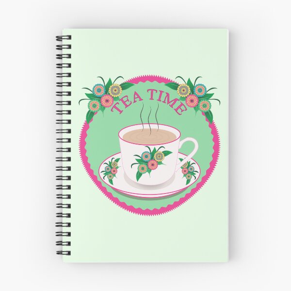 Item preview, Tea Time Floral Mug Design designed and sold by Isma Saleem.