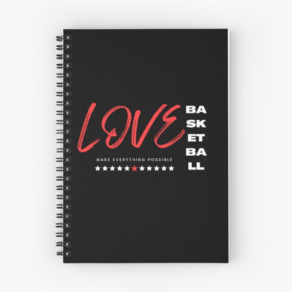 Item preview, Love basketball red, make everything possible designed and sold by Grafixfun.