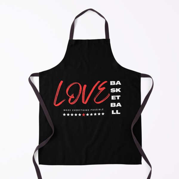 Item preview, Love basketball red, make everything possible designed and sold by Grafixfun.