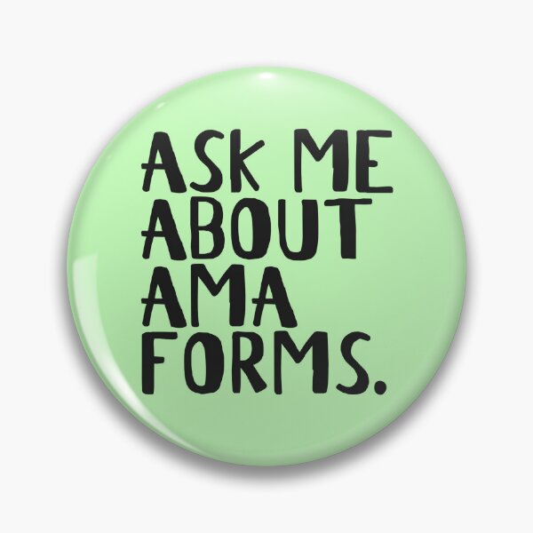 Item preview, Funny AMA Forms designed and sold by GuigShop.