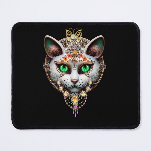 Item preview, Mystical masquerade cat in jewelry designed and sold by GorinART.