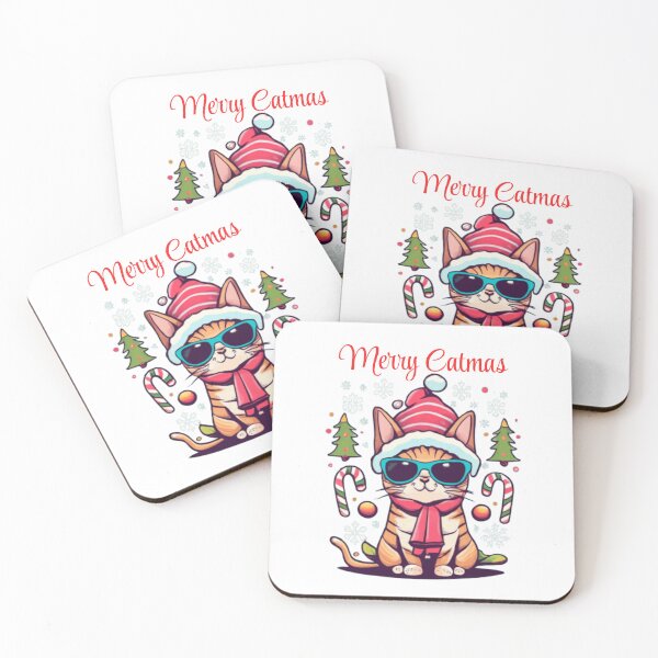 Item preview, Merry Catmas Funny Christmas Cat  designed and sold by ozdilh.