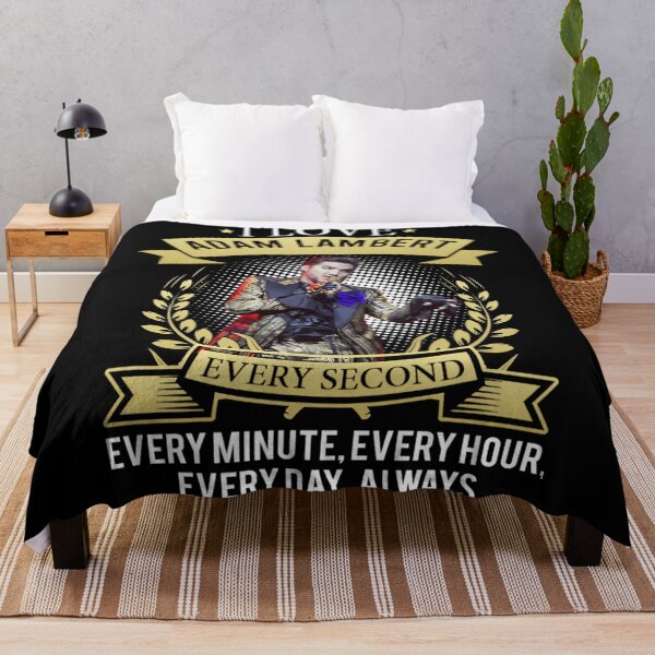 Item preview, I LOVE ADAM LAMBERT EVERY SECOND&x2C; EVERY MINUTE&x2C; EVERY HOUR&x2C; EVERY DAY&x2C; ALWAYS designed and sold by BurnishedAsaSt.