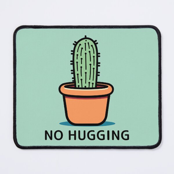 Item preview, Funny Minimalist Cactus In Pot Design designed and sold by feiyanggu.