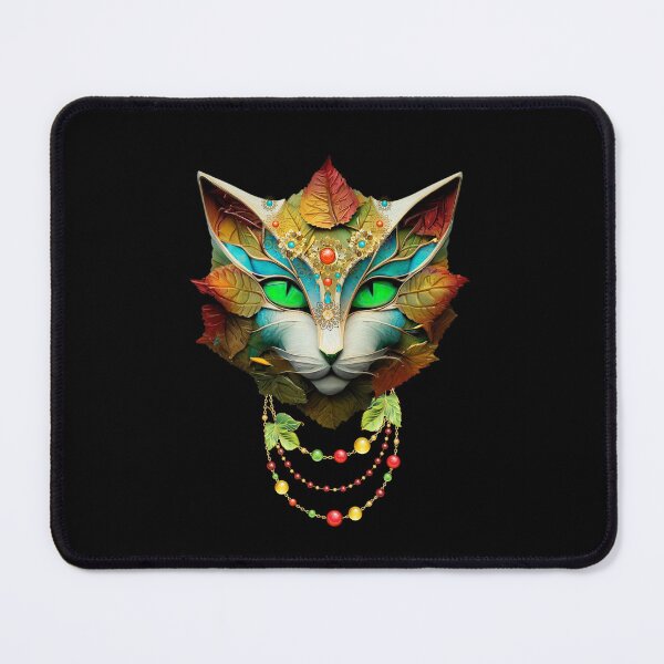 Item preview, Mystical masquerade cat in jewelry designed and sold by GorinART.