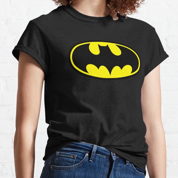 Batman Abs Shirt Mens Extra Large Black DC Comics Yellow Logo Parody Funny