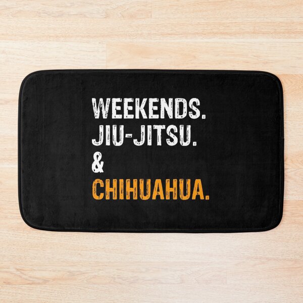 Item preview, Weekends Jiu-Jitsu and Chihuahua BJJ Gift designed and sold by Guarddogdrive.