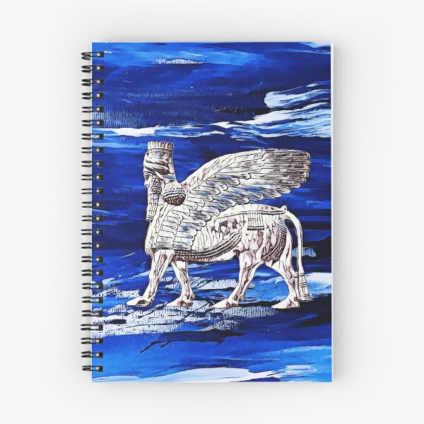 Item preview, Assyrian Winged Bull ( Lamassu ) designed and sold by doniainart.