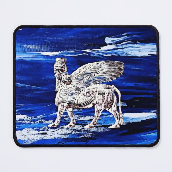 Item preview, Assyrian Winged Bull ( Lamassu ) designed and sold by doniainart.
