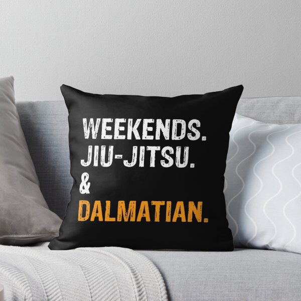 Item preview, Weekends Jiu-Jitsu and Dalmatian BJJ Gift designed and sold by Guarddogdrive.