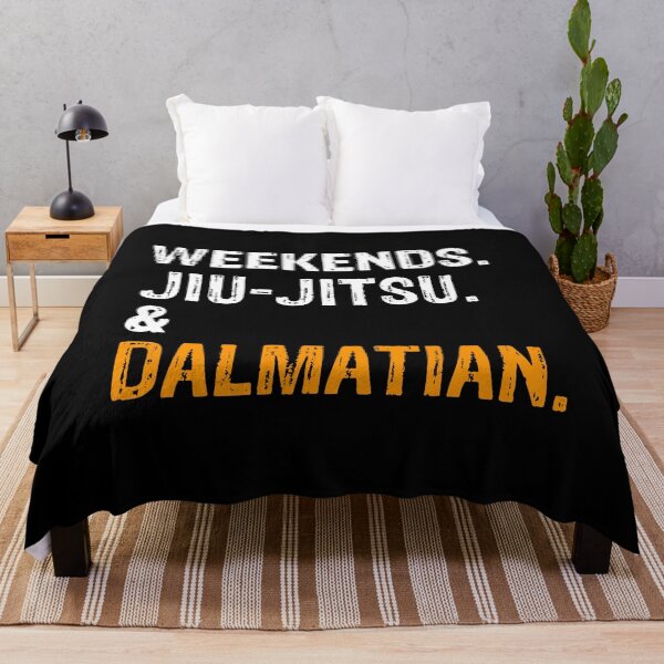 Item preview, Weekends Jiu-Jitsu and Dalmatian BJJ Gift designed and sold by Guarddogdrive.