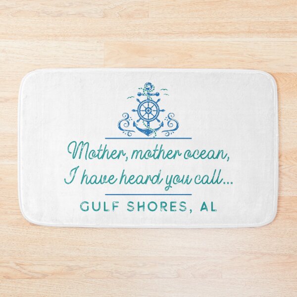 Item preview, Gulf Shores Alabama Mother Ocean Design designed and sold by Futurebeachbum.
