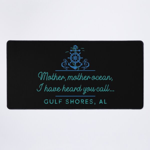 Item preview, Gulf Shores Alabama Mother Ocean Design designed and sold by Futurebeachbum.