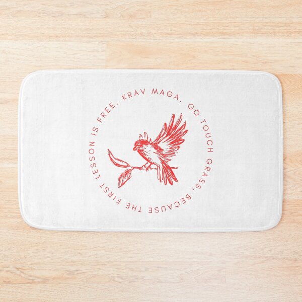 Item preview, Krav Maga Birdie Says Touch Grass designed and sold by printthisslogan.
