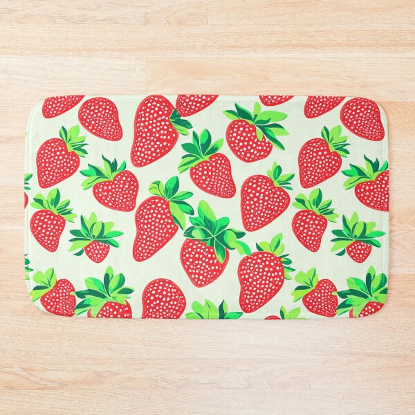 Item preview, Yummy Strawberry Pattern designed and sold by BombasticBubble.