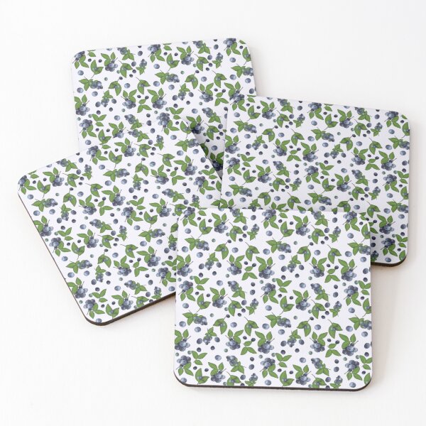 Item preview, Blueberries on a white background designed and sold by Natalia Ruzhyna.