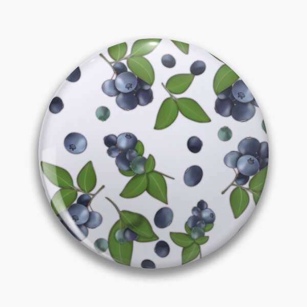 Item preview, Blueberries on a white background designed and sold by Natalia Ruzhyna.