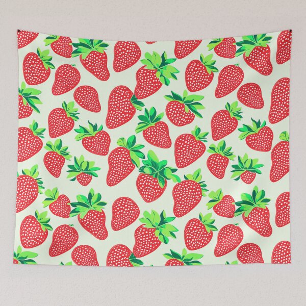 Item preview, Yummy Strawberry Pattern designed and sold by BombasticBubble.
