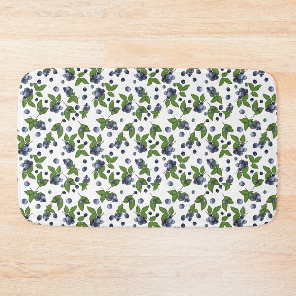 Item preview, Blueberries on a white background designed and sold by Natalia Ruzhyna.