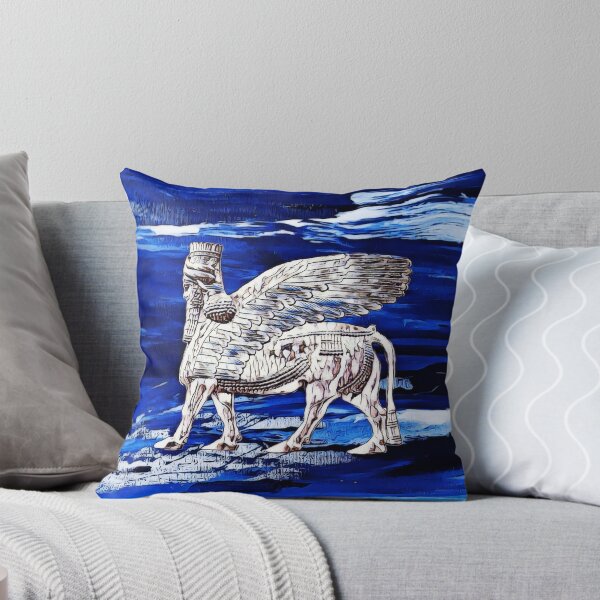Item preview, Assyrian Winged Bull ( Lamassu ) designed and sold by doniainart.