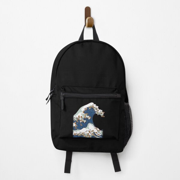 Item preview, The Great Wave off Kanagawa Poodle Art designed and sold by Click-Like.