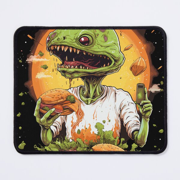 Item preview, Alien Cuisine: Vegan Alternatives for Junk Food designed and sold by TheFrenchVegan.