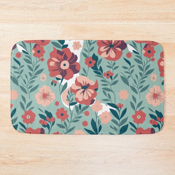 Item preview, Vintage Spring Flowers Pattern designed and sold by BombasticBubble.
