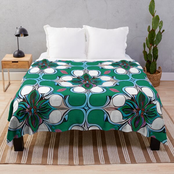 Item preview, Mexican Talavera Ceramic Tile Seamless Pattern Background hand drawn designed and sold by Casanova7000.