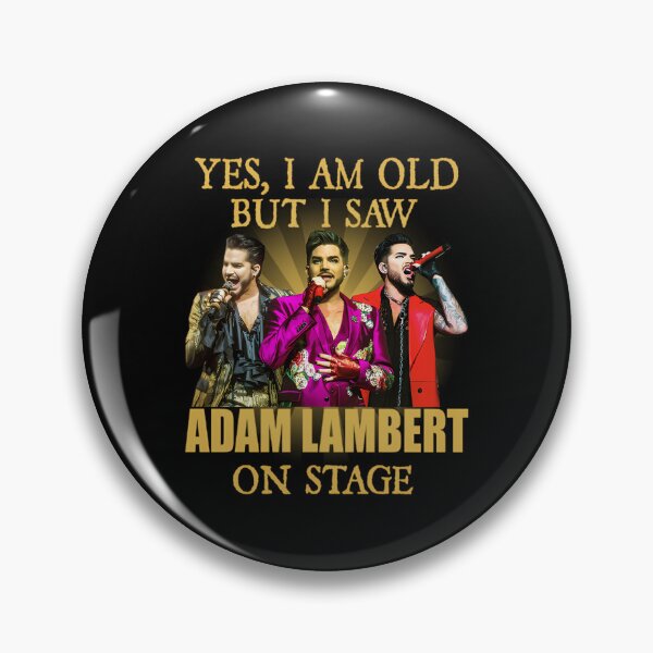 Item preview, I SAW ADAM LAMBERT ON STAGE designed and sold by BurnishedAsaSt.