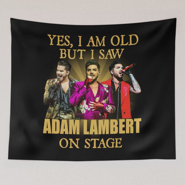 Item preview, I SAW ADAM LAMBERT ON STAGE designed and sold by BurnishedAsaSt.