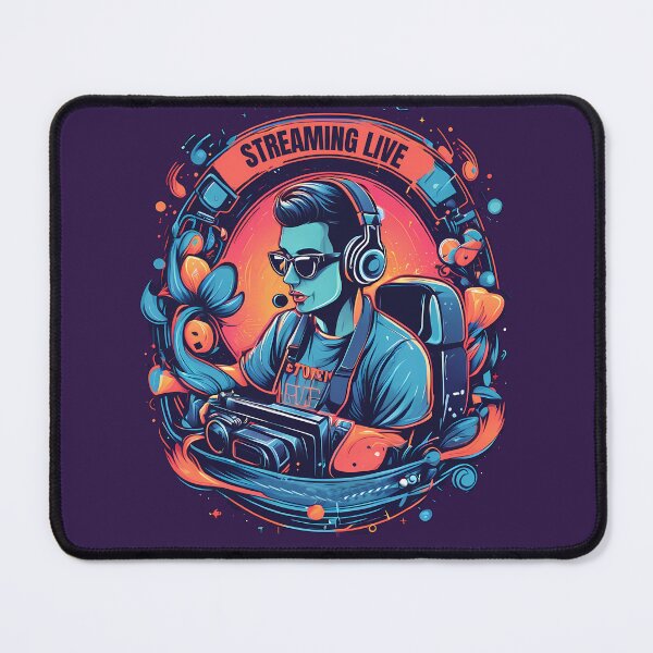Item preview, Live Streaming Influencer Social Media Gamer Twitch Kick designed and sold by TaevasDesign.