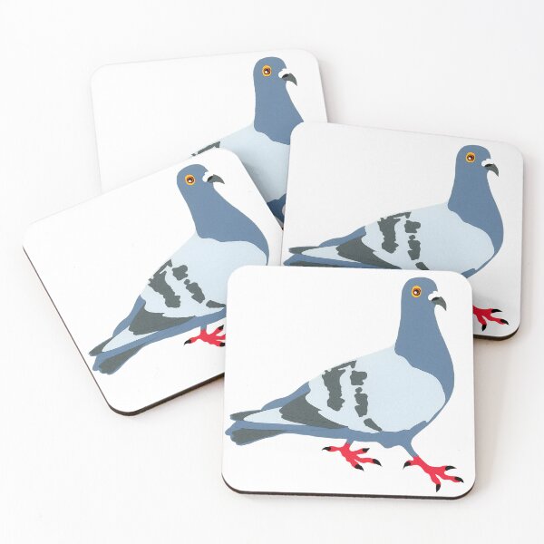Item preview, PIGEON Cool City Bird Hand Cut from Paper - Original Art designed and sold by Susan Prolman.