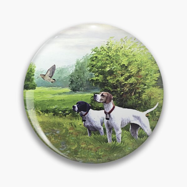 Item preview, English Pointers, Woodcock hunting season designed and sold by TammyHunterArt.