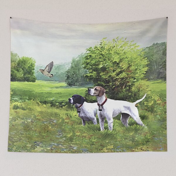 Item preview, English Pointers, Woodcock hunting season designed and sold by TammyHunterArt.