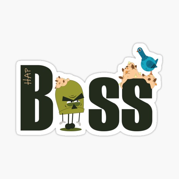 Item preview, HAP BOSS,STORYBOTS NETFLIX designed and sold by MAN  FROM MARS.