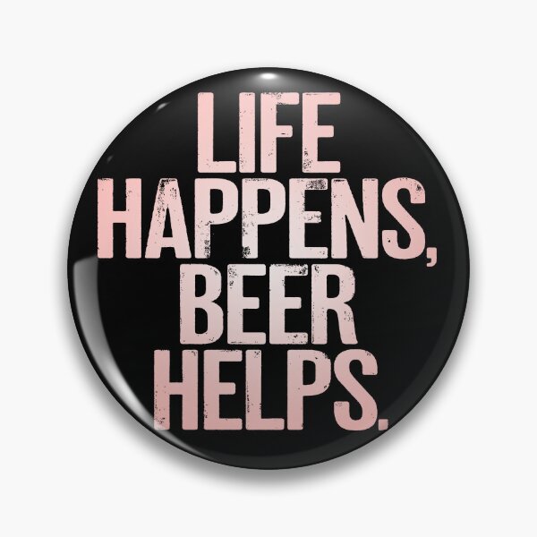 Item preview, Life happens, beer helps. v.2 designed and sold by x1brett.