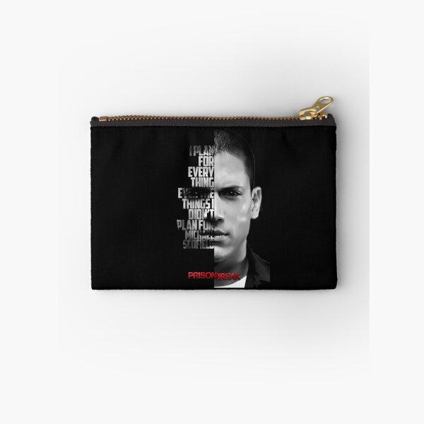 Item preview, Black and white Michael Scofield, Prison Break quote. designed and sold by LavaAryana.