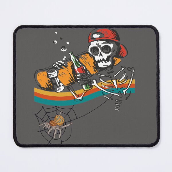 Item preview, Retro Skeleton Skater designed and sold by Ssuwicha.