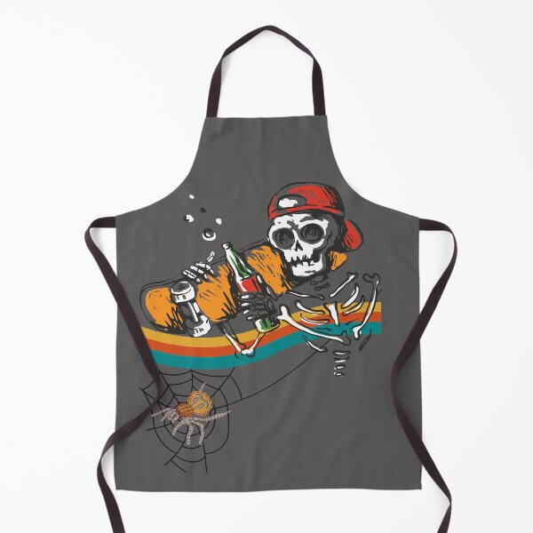 Item preview, Retro Skeleton Skater designed and sold by Ssuwicha.