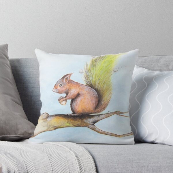 Item preview, Whimsical Squirrel designed and sold by PaintedWillow.