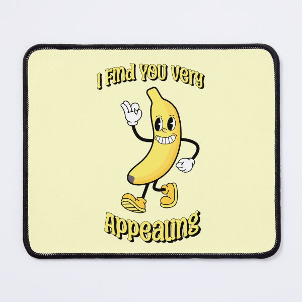 Item preview, I Find You Very Appealing! Cute banana pun sticker designed and sold by PMCreative.