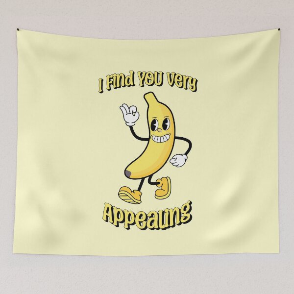 Item preview, I Find You Very Appealing! Cute banana pun sticker designed and sold by PMCreative.