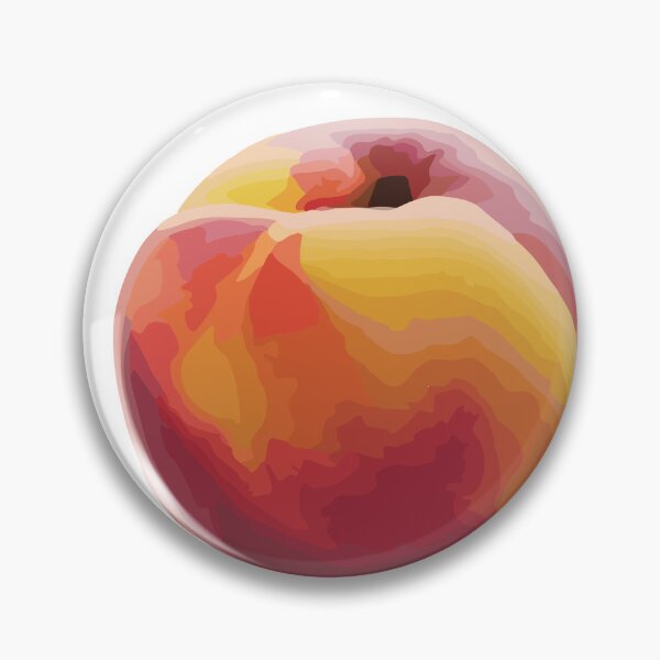 Item preview, Portrait of realistic peach designed and sold by CrazySweets.