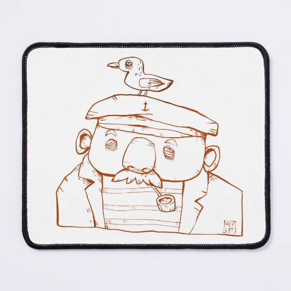 Item preview, captain his seagull designed and sold by MERLETDRAWING.