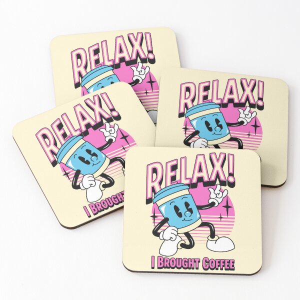 Item preview, Relax, I brought Coffee! Funny Coffee Character designed and sold by PMCreative.