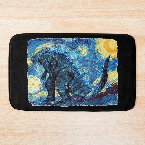 Item preview, Godzilla Van Gogh Style designed and sold by ElenaDenesik.