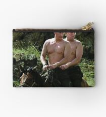 Trump And Putin Riding Horse Meme Studio Pouch